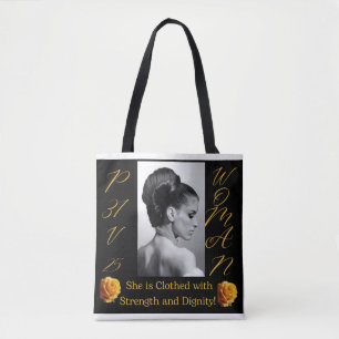 Sprichwort 31 Schwarz-Gelb-Tasche