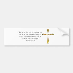 Sprichwort-3:5 - 6 autoaufkleber