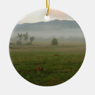 Sprichwort-3:5 - Verzierung 6 Keramik Ornament