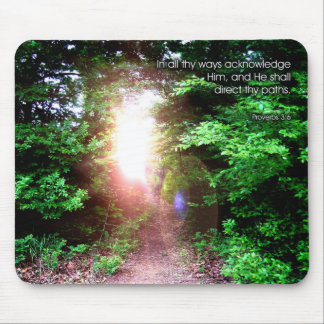 Sprichwort-3:6 - Mousepad