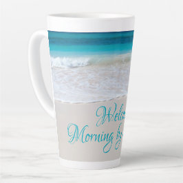 Sprichwort am Strand Tall Latte Tasse