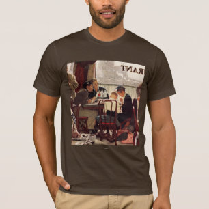 Sprichwort-Anmut durch Norman Rockwell T-Shirt