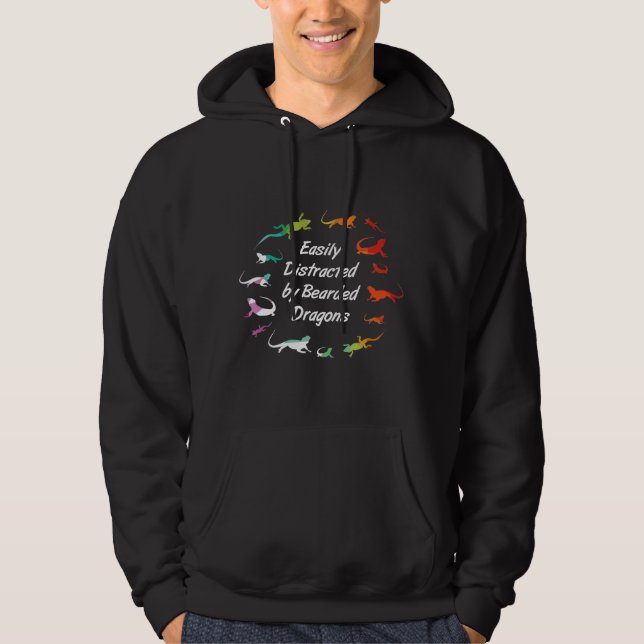 Sprichwort "Bartdrachen" I Pogona Hoodie (Vorderseite)