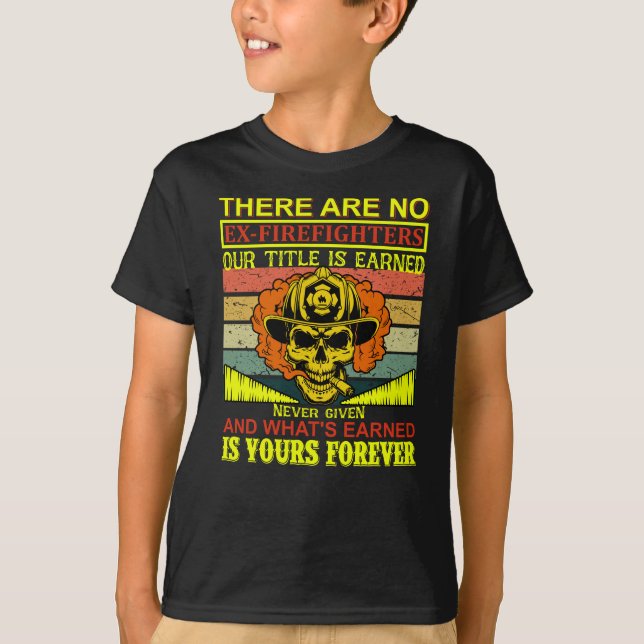 Sprichwort der Feuerwehr T-Shirt (Vorderseite)