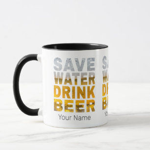 Sprichwort für Bachelor-Party mit gerettet Trinkwa Tasse