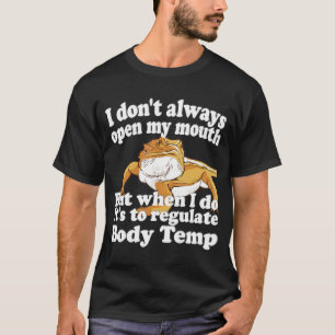 Sprichwort für das Zitat der Bartentemperatur T-Shirt