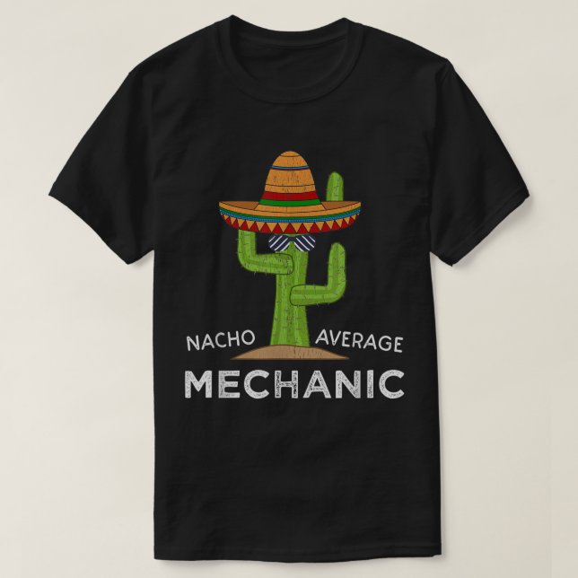 Sprichwort für den feuchten mechanischen Spaß T-Shirt (Design vorne)