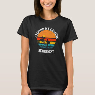 Sprichwort für die Retro-Pensionierung, das ich be T-Shirt