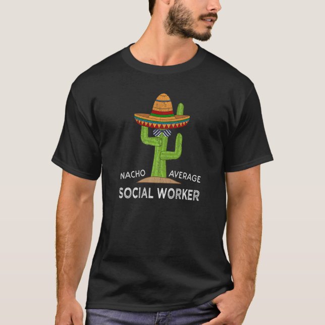 Sprichwort für Sozialarbeiter im Spaß T-Shirt (Vorderseite)