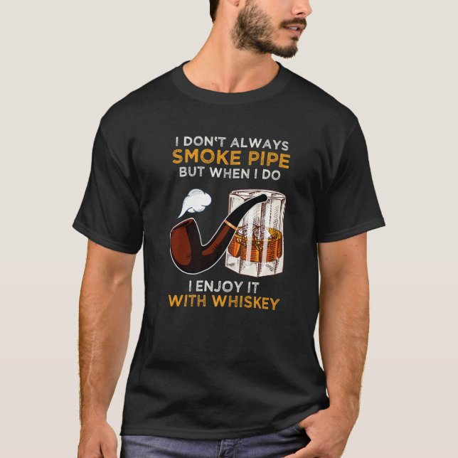 Sprichwort für Whiskey-Kenner und P T-Shirt (Vorderseite)