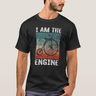 Sprichwort I bin der Motor für den Cyclist-Lüfter T-Shirt