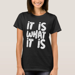 Sprichwort ist es, was es für Menschen ist 1 T-Shirt