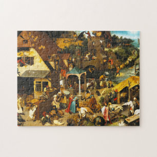Sprichwort-Puzzlespiel Pieter Bruegel Puzzle