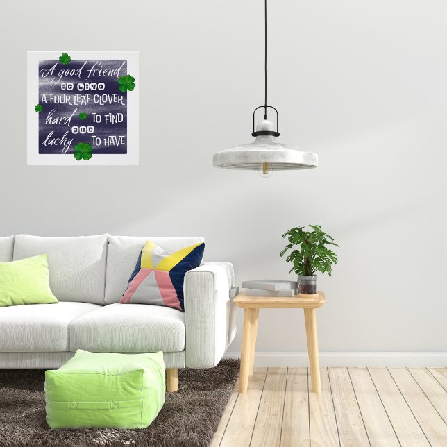 Sprichwort über Freundschaft-Friendship proverb Poster (Von Creator hochgeladen)