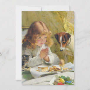 Sprichwort Unsere Gebete Suspense Charles Burton B Einladung