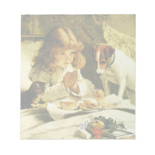 Sprichwort Unsere Gebete, Suspense Charles Burton Notizblock