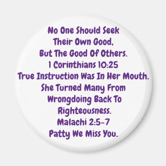 Sprichwort verabschiedet magnet