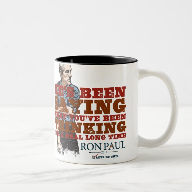 Sprichwort, was Sie Tasse denken (Rechts)