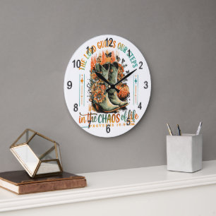 Sprichwörter 16:9 große wanduhr