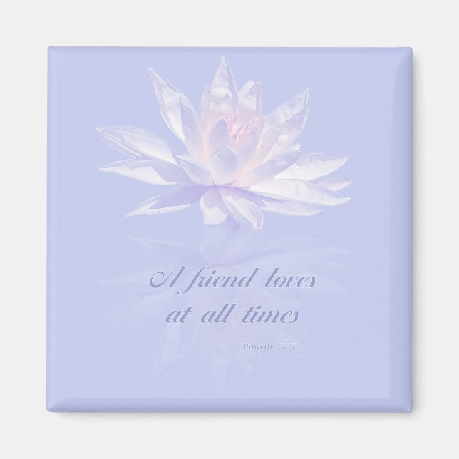 Sprichwörter 17:17 | Bibelverse Magnet (Vorne)