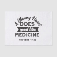 Sprichwörter 17:22 "A Merry Heart" Inspirational V