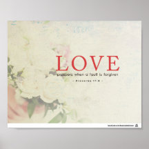 Sprichwörter 17:9 - Liebe gedeiht