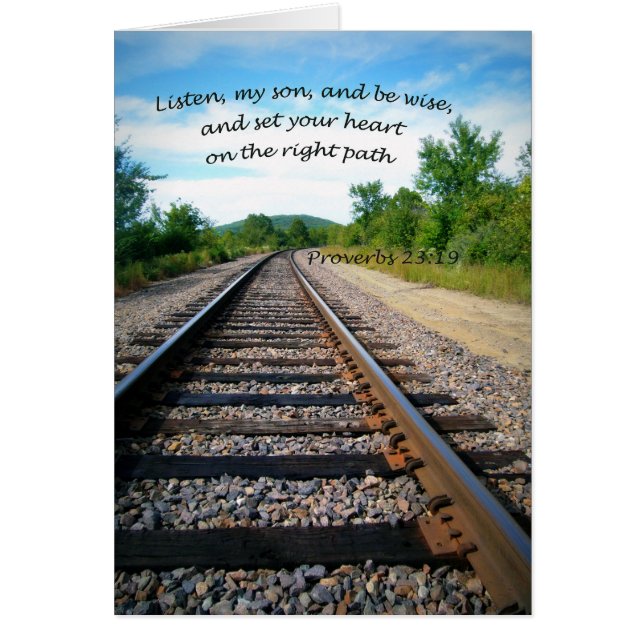 Sprichwörter 23:19 (Vorne)