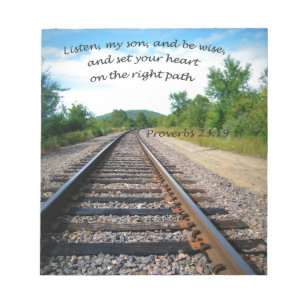 Sprichwörter 23:19 notizblock