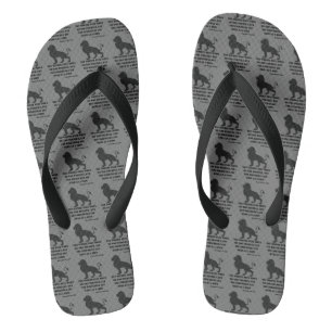 Sprichwörter 28:1 Bibelverse Zitat GB All-over Uni Flip Flops