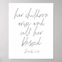 Sprichwörter 31:28 Script