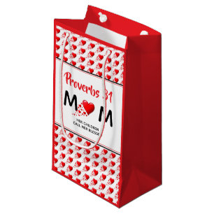 Sprichwörter 31 Mamas Rote Herzen Kleine Geschenktüte