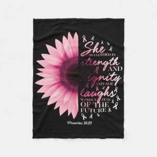 Sprichwörter 31 Verse Shirts Christlich Brustkrebs Fleecedecke