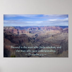 Sprichwörter 3:13 Poster