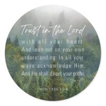 Sprichwörter 3:5-6 Vertrauen in den Herrn