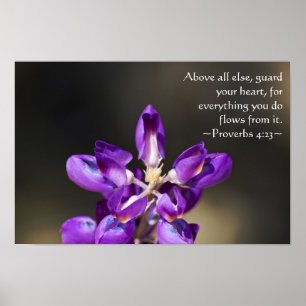 Sprichwörter 4:23 poster