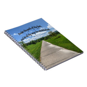 Sprichwörter 4:26 notizblock