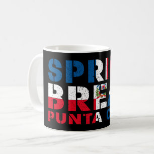 Sprin Bruch Punta Cana Dominikanische Republik Kaffeetasse