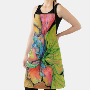 Spring All-over Print-Schürze Schürze