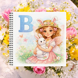 Spring Alphabet Letter B Notebook for Kids Notizbuch
