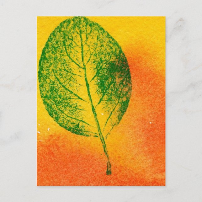 "Spring Apple #4" Landstraßen Postkarte (Vorderseite)