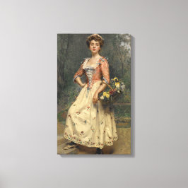 Spring Beauty (von Raimundo de Madrazo y Garreta) Leinwanddruck