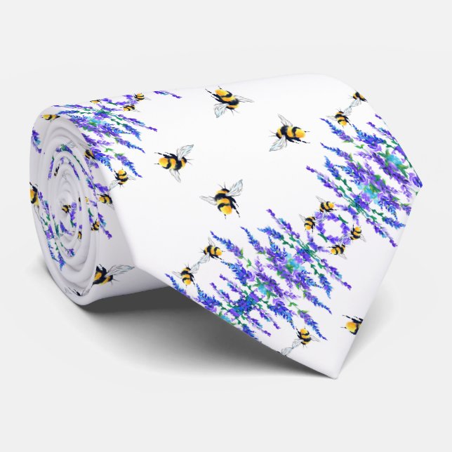 Spring Bees Neck Tie Krawatte (Gerollt)