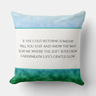 Spring Beneath the Sky Kissen