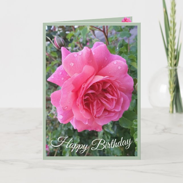 Spring Birthday Card Karte (Vorderseite)