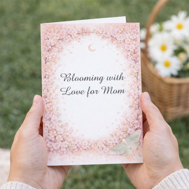 Spring Blossom Mother’s Day Card from Daughter Karte (Von Creator hochgeladen)