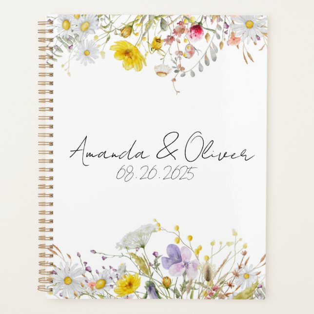 Spring Blossom Wedding Planner Planer (Vorderseite)