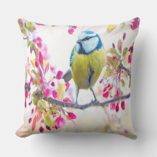 Spring Blue Bird Kissen