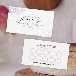 Spring Botanical Farmers Market Loyalty Reward Visitenkarte