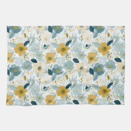 Spring Botanical Floral  Kitchen Towels Geschirrtuch