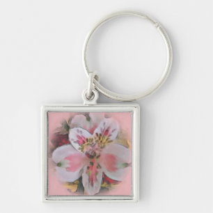 Spring Bouquet Amaryllis Schlüsselanhänger